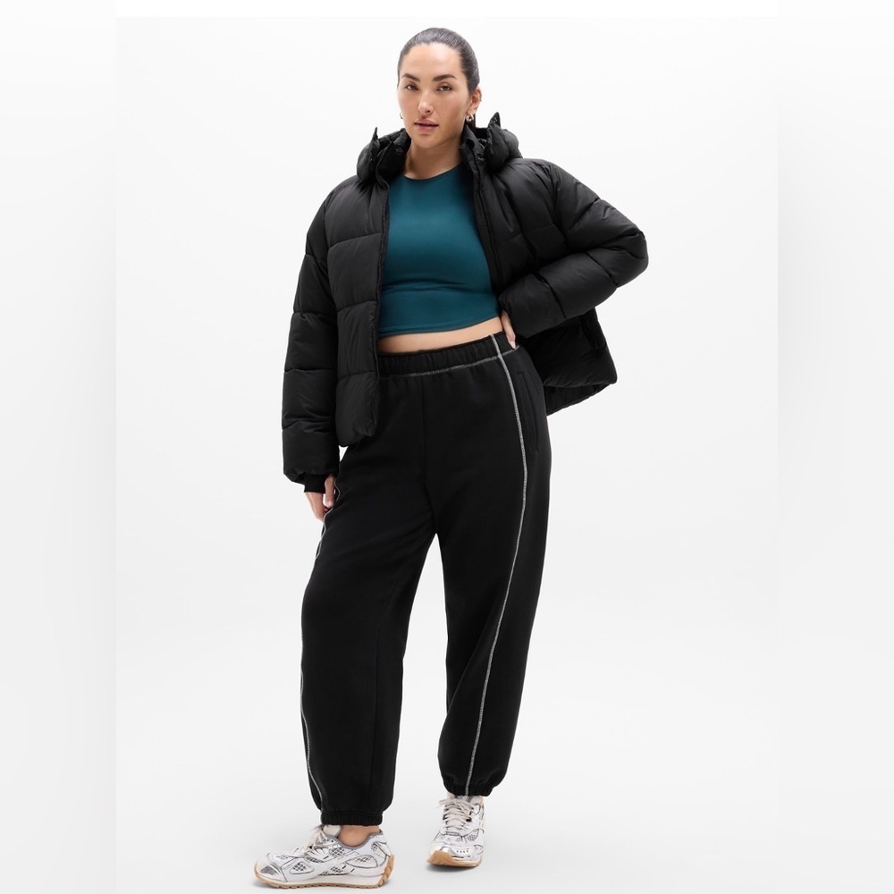 NWT Athleta Stratus Puffer Black Jacket Sz 3X (#768233)